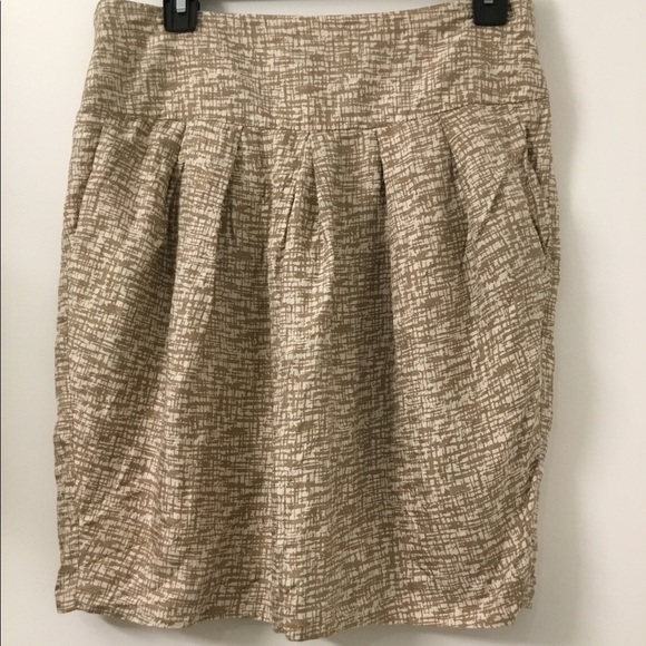 Silk textured pencil skirt - Picture 4 of 4